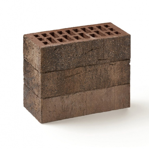 Кирпич клинкер оберхоф ручная формовка одинарный пустотелый по цене 154.84 руб./шт