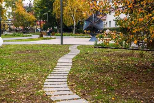 Тротуарная плитка Прямоугольник, Гладкий, Серый, высота 80 мм (600*300)