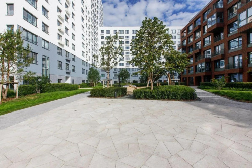 Тротуарная плитка Мозайка, Гранит, Белый, высота 80 мм (559*361*280*408; 591*79*558*152*280; 280*420*243*280; 206*550*349*420;72*560*457*496;457*560*280*496)