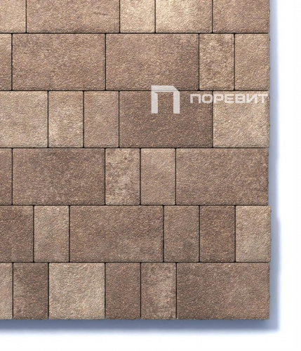 Тротуарная плитка Старый город, Гранит, Хаски, высота 60 мм (160*160; 260*160; 160*100)