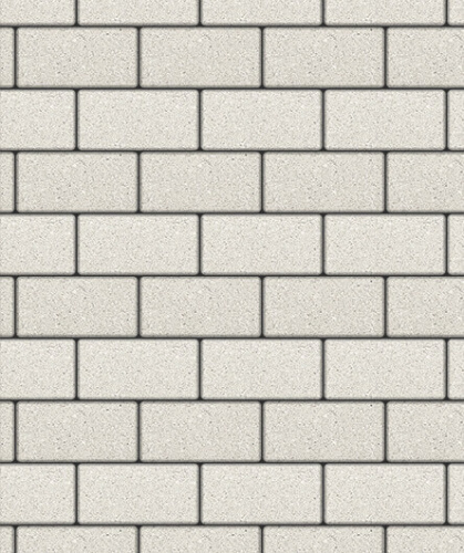 Тротуарная плитка ЛА-ЛИНИЯ, Стандарт, Белый, 240*120, высота 60