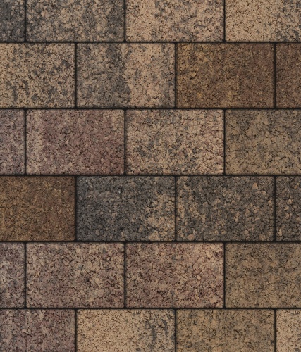 Тротуарная плитка ЛА-ЛИНИЯ, Листопад, Шелковица, 300х200, высота 80