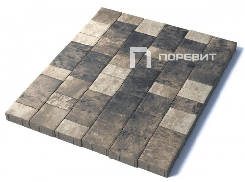Тротуарная плитка Старый город, Гладкий, Старый Замок, высота 60 мм (160*160; 260*160; 160*100)