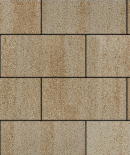Тротуарная плитка ЛА-ЛИНИЯ, Искусственный камень, Степняк, 600*300, высота 80