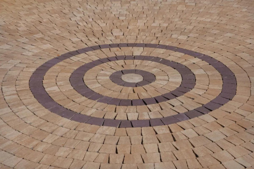 Тротуарная плитка Абрис, Гладкий, Коричневый, высота 60 мм (73*91; 83*91; 93*91; 103*91; 113*91)