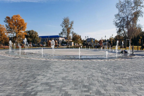 Тротуарная плитка Старый город, Гладкий, Антрацит, высота 60 мм (160*160; 260*160; 160*100)