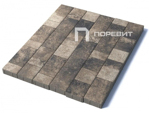 Тротуарная плитка Старый город, Гранит, Старый Замок, высота 60 мм (160*160; 260*160; 160*100)