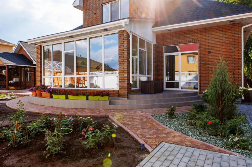 Тротуарная плитка Абрис, Гранит, Осень, высота 60 мм (73*91; 83*91; 93*91; 103*91; 113*91)