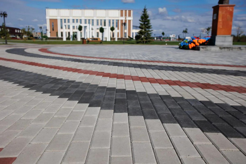 Тротуарная плитка Прямоугольник, Гладкий, Белый, высота 60 мм (100*200)