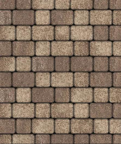 Тротуарная плитка Классико, Гранит, Хаски, высота 40 мм (115*172; 115*115)