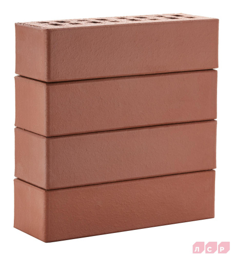 Кирпич клинкер фасадный темно-красный эдинбург евро формат гладкийпо цене 49.90 руб./шт