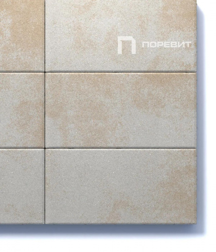 Тротуарная плитка Прямоугольник, Искусственный камень, Степняк, высота 80 мм (600*300)