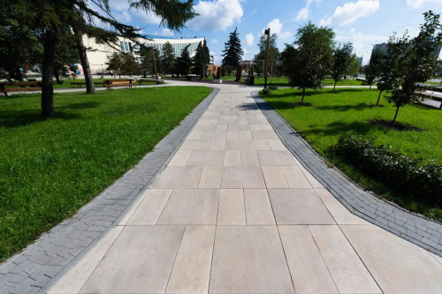 Тротуарная плитка Квадрат, Гладкий, Белый, высота 80 мм (600*600)