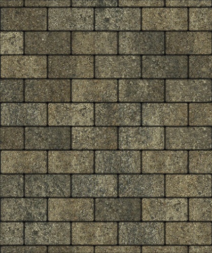 Тротуарная плитка ЛА-ЛИНИЯ, Листопад, Старый замок, 100х200, высота 80