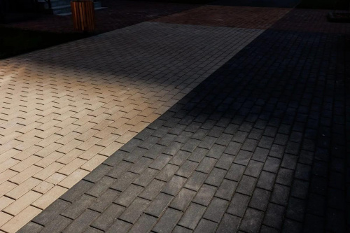 Тротуарная плитка Прямоугольник, Гладкий, Белый, высота 60 мм (100*200)