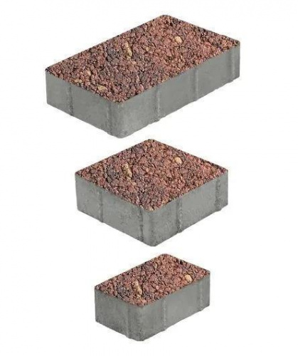 Тротуарная плитка Старый город, Гладкий, Осень, высота 80 мм (160*160; 260*160; 160*100)