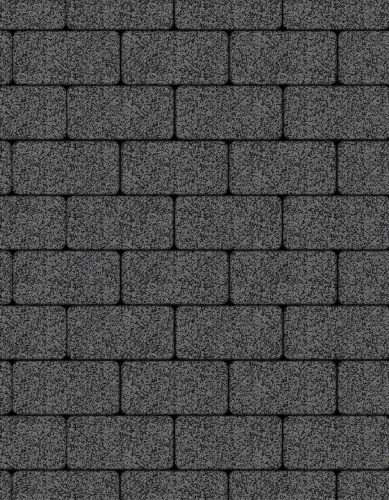 Тротуарная плитка ЛА-ЛИНИЯ, Стоунмикс, Серый с черным, 240*120, высота 60