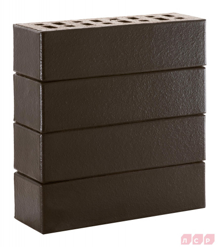 Кирпич клинкер фасадный черный рейкьявик глянцевый евро формат гладкийпо цене 81.90 руб./шт