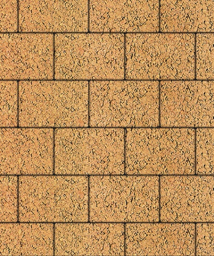 Тротуарная плитка ЛА-ЛИНИЯ, Листопад, Саванна, 300х200, высота 80