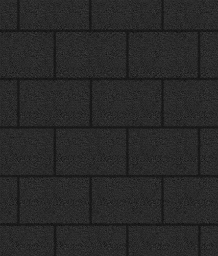 Тротуарная плитка ЛА-ЛИНИЯ, Гранит, Черный, 300*200, высота 80