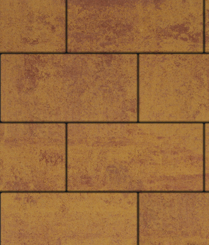 Тротуарная плитка ЛА-ЛИНИЯ, Листопад, Каир, 600/300, высота 80