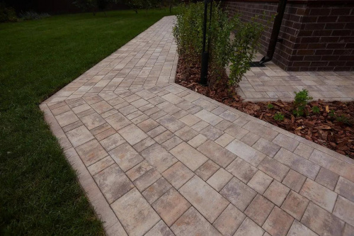 Тротуарная плитка Старый город, Искусственный камень, Доломит, высота 60 мм (160*160; 260*160; 160*100)