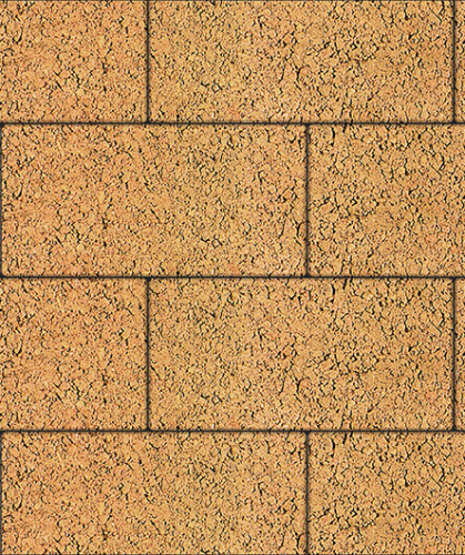 Тротуарная плитка ЛА-ЛИНИЯ, Листопад, Сахара, 600*300, высота 60