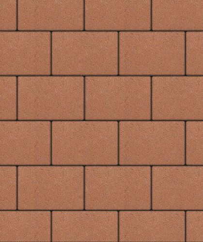 Тротуарная плитка ЛА-ЛИНИЯ, Гранит, Оранжевый, 200*300, высота 60