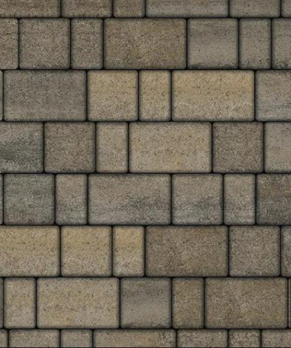 Тротуарная плитка Старый город, Искусственный камень, Базальт, высота 40 мм (160*160; 260*160; 160*100)