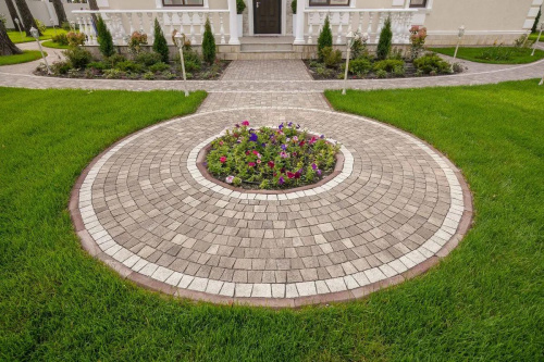 Тротуарная плитка Абрис, Гранит, Хаски, высота 60 мм (73*91; 83*91; 93*91; 103*91; 113*91)