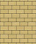 Тротуарная плитка ЛА-ЛИНИЯ, Стандарт, Желтый, 100*200, высота 60