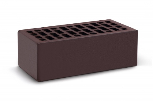 Кирпич темный шоколад гладкий утолщенная стенка полуторныйпо цене 99.51 руб./шт