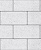 Тротуарная плитка ЛА-ЛИНИЯ, Стоунмикс, Белый, 600*300, высота 80