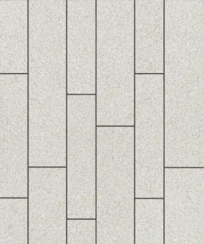 Тротуарная плитка Регата, Гладкий, Белый, высота 60 мм (280*120; 360*120; 480*120; 480*160; 640*160)