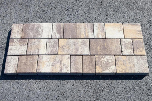 Тротуарная плитка Старый город, Искусственный камень, Доломит, высота 60 мм (160*160; 260*160; 160*100)