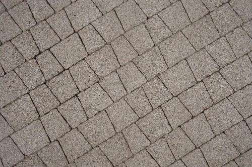 Тротуарная плитка Абрис, Гранит, Белый, высота 60 мм (73*91; 83*91; 93*91; 103*91; 113*91)