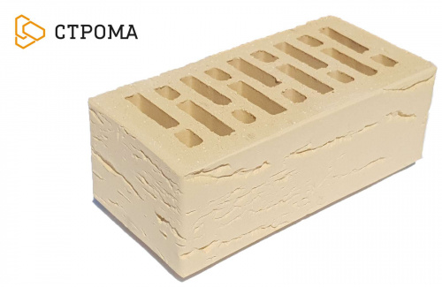 Кирпич слоновая кость кора дуба пустотелый полуторныйпо цене 48.95 руб./шт