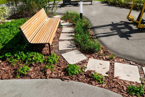 Тротуарная плитка Квадрат, Гладкий, Белый, высота 60 мм (500*500)