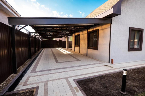 Тротуарная плитка Старый город, Гладкий, Белый, высота 60 мм (160*160; 260*160; 160*100)