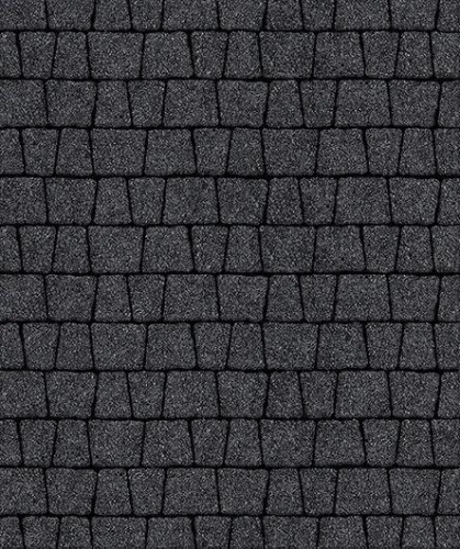 Тротуарная плитка Абрис, Мрамор, Черный, высота 60 мм (71*51*89; 81*62*89; 91*71*89; 101*81; 111*91)