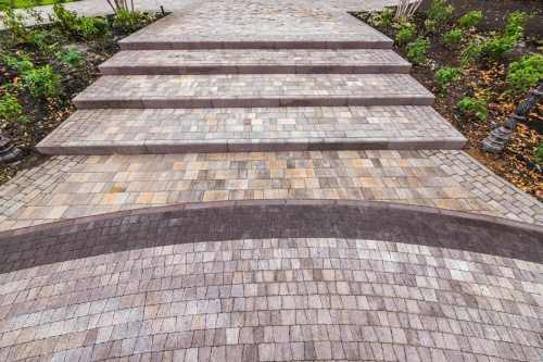 Тротуарная плитка Старый город, Искусственный камень, Доломит, высота 40 мм (160*160; 260*160; 160*100)