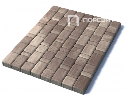 Тротуарная плитка Классико, Гладкий, Хаски, высота 60 мм (115*172; 115*115; 57*115)