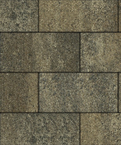 Тротуарная плитка ЛА-ЛИНИЯ, Листопад, Старый замок, 600*300, высота 60