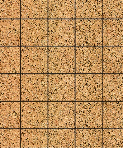 Тротуарная плитка ЛА-ЛИНИЯ, Листопад, Сахара, 200*200, высота 40