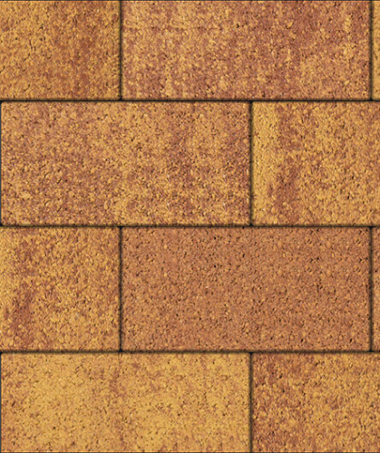 Тротуарная плитка ЛА-ЛИНИЯ, Листопад, Каир, 600х300, высота 60