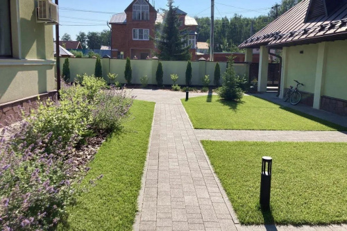 Тротуарная плитка Старый город, Гранит, Серый, высота 60 мм (160*160; 260*160; 160*100)