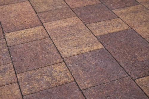 Тротуарная плитка Старый город, Гранит, Осень, высота 40 мм (160*160; 260*160; 160*100)