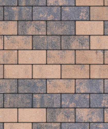 Тротуарная плитка ЛА-ЛИНИЯ, Листопад, Мустанг, 240х120, высота 60