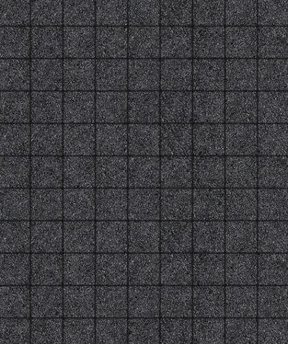 Тротуарная плитка Квадрат, Мрамор, Черный, высота 60 мм (100*100)