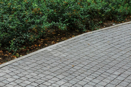 Тротуарная плитка Абрис, Гранит, Серый, высота 60 мм (73*91; 83*91; 93*91; 103*91; 113*91)